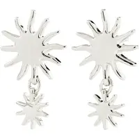 Pilgrim Lyricus Earrings Silver-Plated - Silver - ONE SIZE