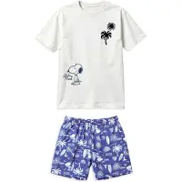 Gisela Snoopy Print Lyhythihainen Pyjama