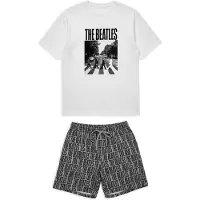 Gisela The Beatles Printed Lyhythihainen Pyjama