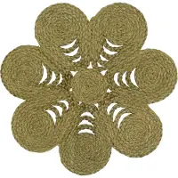 Dixie Elin pöytätabletti anemone Ø40 cm Avokado