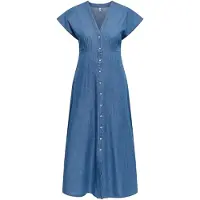 ONLY Onlnova Azure Long Dress Wvn - Blue - XS