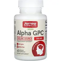 Jarrow Formulas Alpha GPC, 300 mg - 60 kapselia