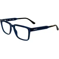 Lacoste L2976 N 55/17/150 Lasi Silmälasit Läpinäkyvä Sininen Bio inj-g820 MIEHET L2976 N