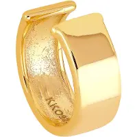 Lykken Casuals sileät earcuff-korvakorut kultapinnoitteella 9.5 mm