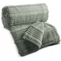 Eurofirany Torkkupeitto NINA 150x200 cm, erittäin pehmeä, 3D-kuvioitu flanellifleece