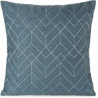 Eurofirany Koristetyynynpäällinen Mila 01 sininen hopea 45x45 polyesteri