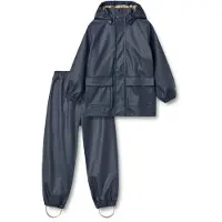 Wheat Rainwear Ola Set - Navy - 110
