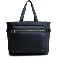 Tommy Hilfiger for man. AM0AM14106 Travel bag with navy enamelled logo (OSFA), Casual, Nylon