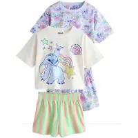 Next Yöpuku 'Disney Lilo Und Stitch' kerma / lila / syreeni / aprikoosi
