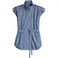G-Star Double Belted Shirt - Dark blue - Women