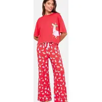 Lipsy Pyjama pastellinpinkki / punainen / valkoinen