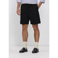 Woodbird Wbbommy Linen Shorts - Black - M