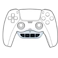 Nacon langaton äänisovitin PS5 DualSense ohjaimelle