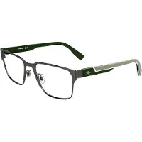 Lacoste L2306 N 58/17/145 Matte tumma teräksinen metalli MIESTEN silmälasit L2306 N