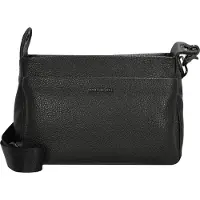 Mandarina Duck Mellow Crossbody-laukku Nahka 29 cm Musta