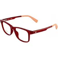 Lacoste L3663 Näkölasit 47/15/135 Läpinäkyvä punainen lumi Bio inj-g820 LAPSILLE L3663