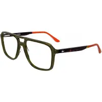 Lacoste L2991 N 58/16/145 Läpinäkyvät khaki ruskeat silmälasit Akryyli UNISEX L2991 N
