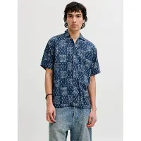 Jack & Jones Bluelyon Print Dobby Lyhythihainen Paita