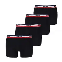 Levi's Bokserishortsit punainen / musta / valkoinen