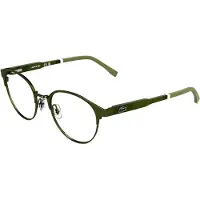 Lacoste L3115 48/18/135 Matte khaki Metalli POIKA L3115 Näkölasit
