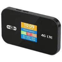 Mtp Products MF967P-E 4G LTE -kannettava WiFi 6 -reititin / mobiili hotspot, 300 Mbps