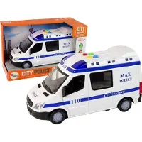 Leantoys Radio Car Poliisiauto Kitka Drive Äänet Valot