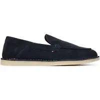 Tommy Hilfiger Hilfiger Stitchdown Suede Loafer - Navy - 43