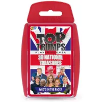 Winning Moves National Treasures Top Trumps Card Game (English)