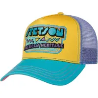 Stetson Trucker Cap American Heritage Yellow/Turquoise One Size
