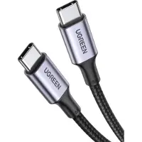 UGREEN US316 70428 USB-C to USB-C PD QC FCP 100W 5A 480Mb/s 3m Cable - Grey