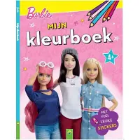 Wins Holland My Coloring Book with Stickers - Barbie