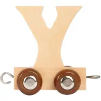 Small Foot - Wooden Letter Train - Y - 12 pieces