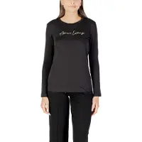 Armani Exchange for woman. XW001456AF10356MC021 T-shirt Marca black (S), Casual, Cotton, Long sleeve