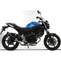 Leo Vince Nero-pak.järjestelmä EY-tyyppihyväksyntä SV 650/X 16- MUSTA