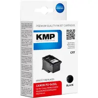 KMP – C97, Musta, Väriainepohjainen muste, 15 ml, 400 sivua (1562.400100)