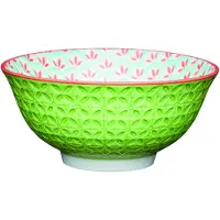 MIKASA Geometric Lime -kulho