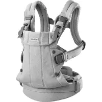 BabyBjörn Harmony Kantoreppu Kudottu, Light Grey Melange