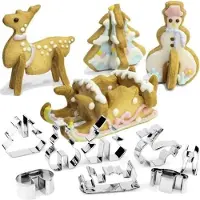 Ruhhy 3D piparkakkumuotti ruostumatonta terästä - joululeivonta