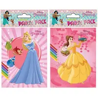 Boek Specials Nederland BV Disney Party Coloring Books Princess 6 pcs.
