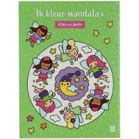 Wins Holland Mandalas Coloring Elves and Fairies Coloring Book