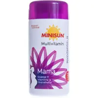 Minisun Multivitamin Mama (raskaus & imetys) 120 tabl