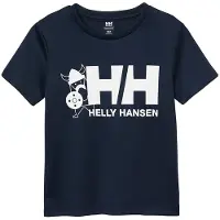 Helly Hansen K Hh Tech Graphic T-Shirt - Navy - 92
