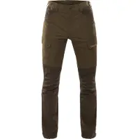 Härkila Scandinavian Trousers Men Willow Green/Deep Brown 58/30"