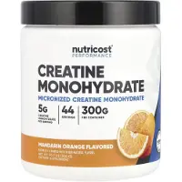 Nutricost - Kreatiinimonohydraattijauhe (300 g, mandariiniappelsiini)