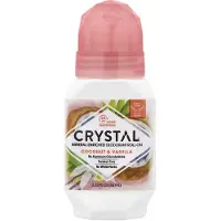 Crystal , Mineral-Enriched Deodorant Roll-On, Coconut & Vanilla, 2.25 fl oz (66 ml)