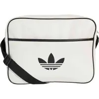 Adidas Originals Olkalaukku 'Airliner' musta / valkoinen
