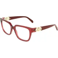 Ferragamo SF3056 55/18/145 Lasi viininpunaisesta asetaatista NAISET SF3056