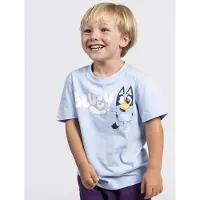 Bluey T-paita, Vaaleansininen, 104-110