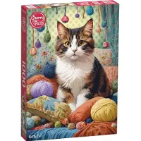 Cherry Pazzi Knitty Cat 1000p palapeli