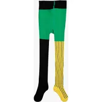 Peppi Pitkätossu Pippi Strumpbyxa - Multi/patterned - 98/104